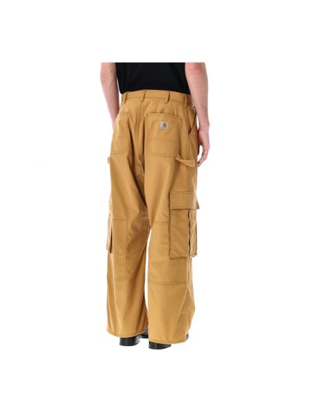 Pantalones rectos Junya Watanabe marrón