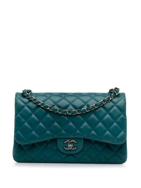 Klasická kabelka Chanel Pre-owned modrá