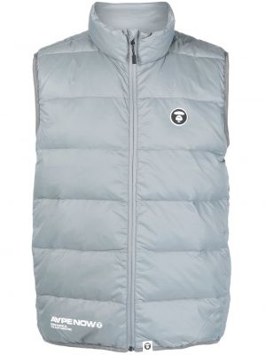 Ned vattert vest Aape By *a Bathing Ape® grå