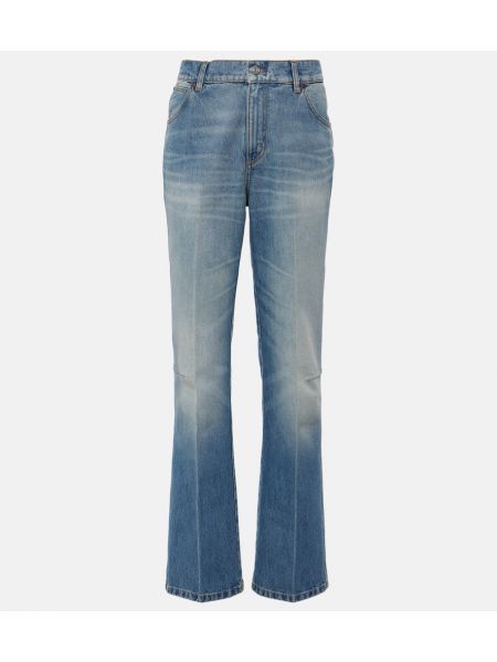 Straight jeans Victoria Beckham blå