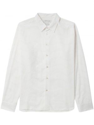 Βαμβακερό πουκάμισο A Kind Of Guise λευκό