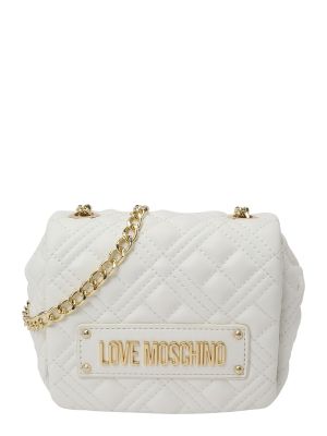Чанта през рамо Love Moschino бяло