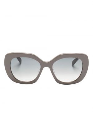 Oversized sluneční brýle Celine Eyewear šedé
