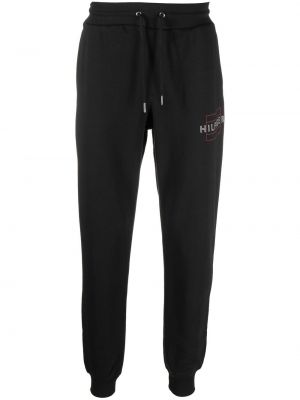 Pantalon de joggings Tommy Hilfiger noir