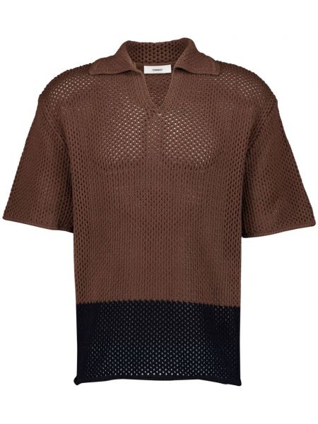 Poloshirt Commas brun