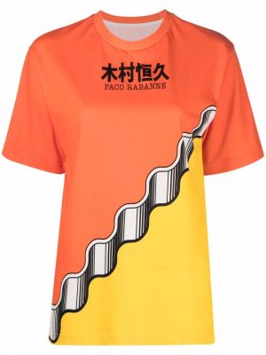 Bavlněné tričko Paco Rabanne