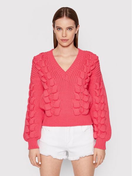 Пуловер свободного кроя Iro розовый