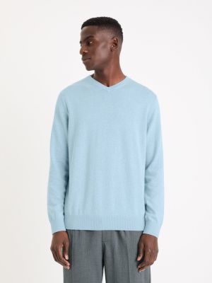Памучен пуловер Celio