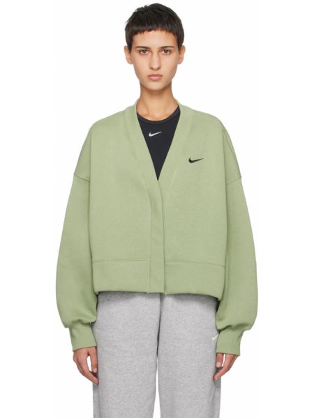 Зеленый кардиган Nike