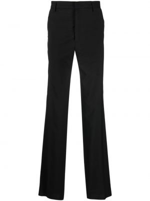 Vlněné kalhoty Etro černé