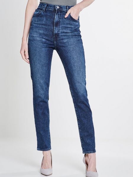 Niebieskie jeansy skinny slim fit J-brand