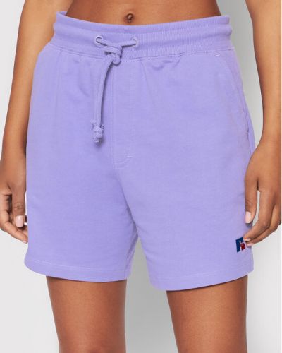 Pantaloni scurți de sport Russell Athletic violet