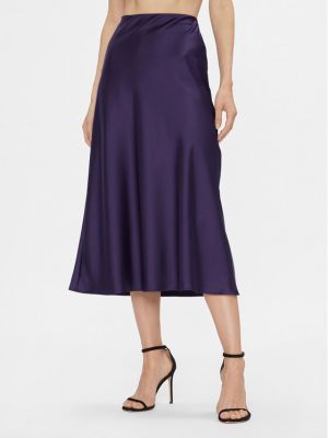 Midi sukně Imperial fialové