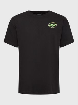 Marškinėliai Huf juoda
