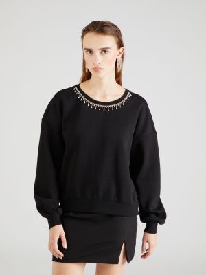 Skaidrus megztinis Only juoda