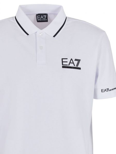 Poloshirt mit print Ea7 Emporio Armani