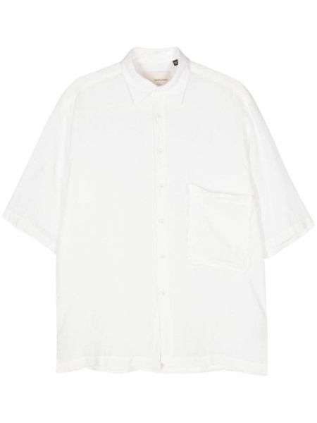Λινό πουκάμισο Costumein λευκό