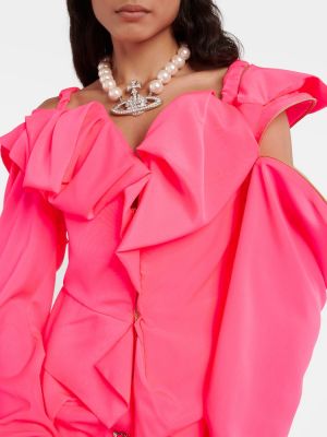 Μάξι φόρεμα Vivienne Westwood ροζ