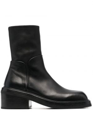 Ankle boots na obcasie Marsell czarne