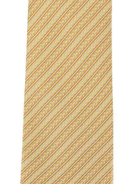 Corbata Salvatore Ferragamo amarillo