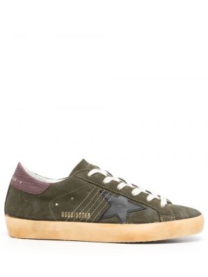 Stjernemønster blonder snøring sneakers Golden Goose