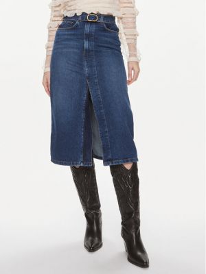 Priliehavá džínsová sukňa Twinset