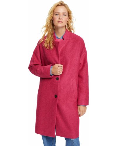 Kabát Esprit rózsaszín