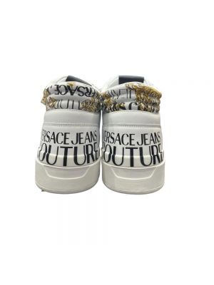 Sneakersy z nadrukiem Versace Jeans Couture białe