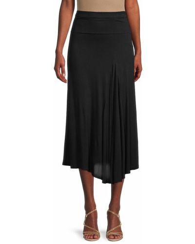 Асимметричная юбка макси Dkny, черная