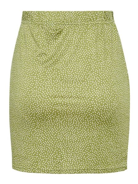 Mini spódniczka Pieces zielona