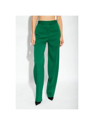 Pantalones chinos de lana The Attico verde