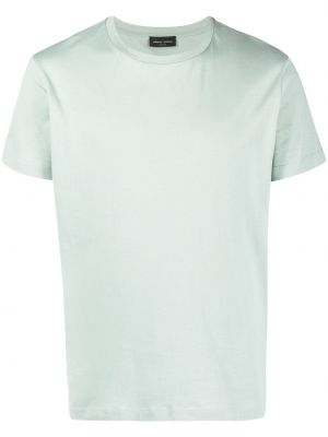 T-krekls Roberto Collina zaļš