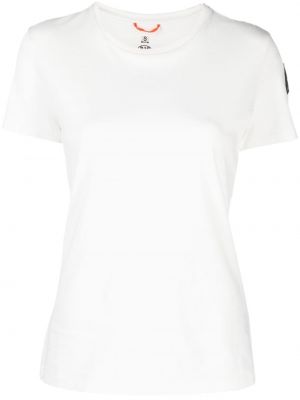 Koszulka bawełniana Parajumpers biała