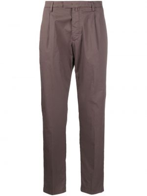Pantaloni chino a vita bassa Briglia 1949 marrone