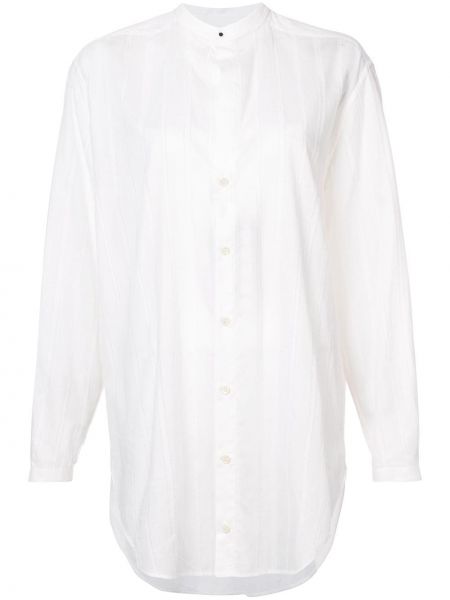 Camisa a rayas Saint Laurent blanco