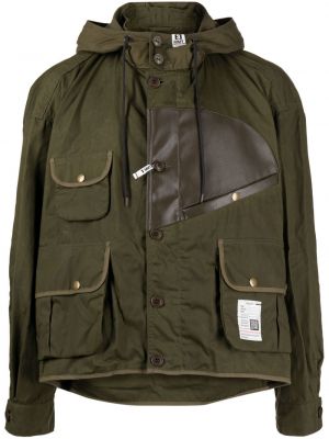 Bombažna jakna s kapuco Maison Mihara Yasuhiro