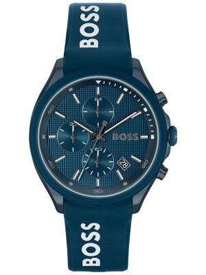 Часы с хронографом Boss синие
