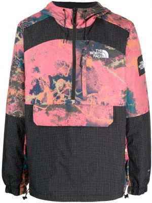 Kort jacka med huva The North Face rosa