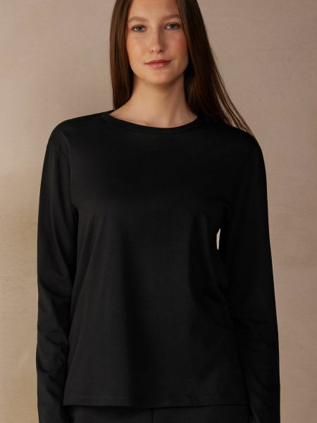 Блузка с длинным рукавом Intimissimi черная