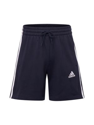 Спортни панталони на райета Adidas Sportswear синьо