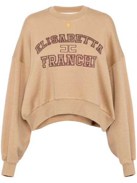 Rund hals kort sweater Elisabetta Franchi