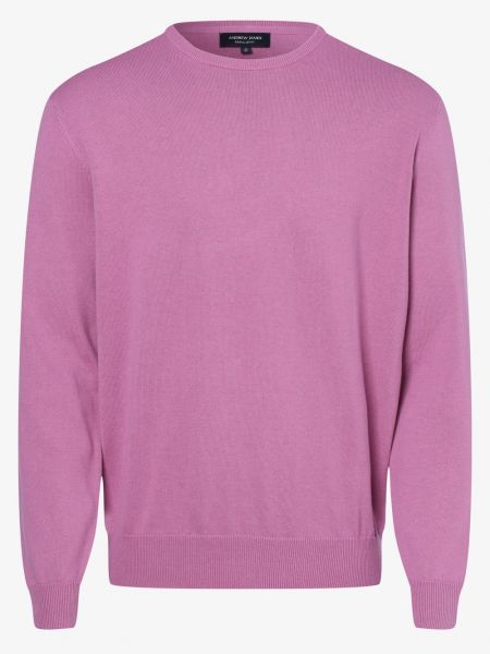 Sweter Andrew James, różowy