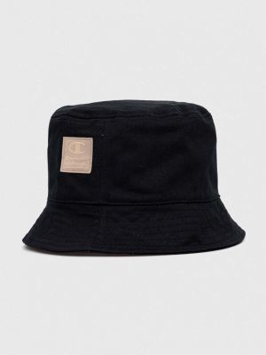 Bavlněný klobouk Champion černý
