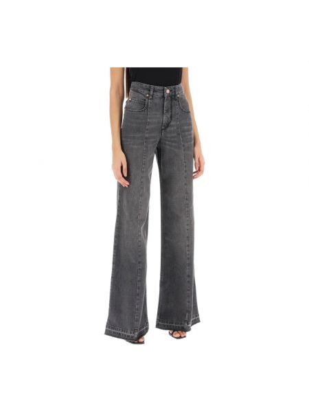 Jeansy dzwony relaxed fit Isabel Marant