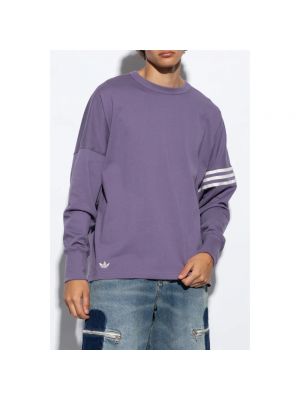 Camiseta de manga larga manga larga Adidas Originals violeta