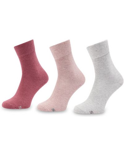 Chaussettes Skechers rose