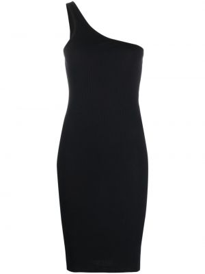 Βαμβακερή φόρεμα Isabel Marant μαύρο