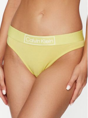 Tanga Calvin Klein Underwear jaune