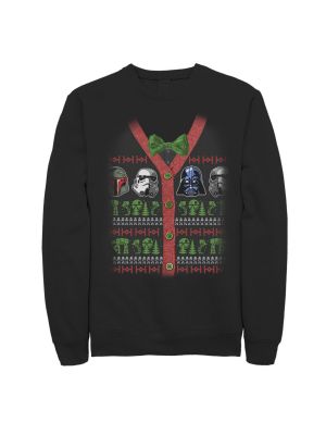 Флисовый свитер с принтом со звездочками Star Wars
