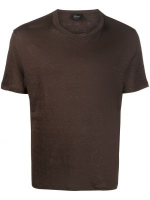 T-shirt Brioni brun